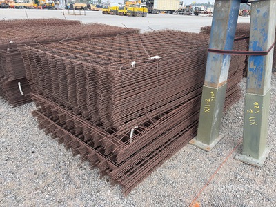 Quantity of (2) Bundles of 6 in x 6 in W1.4 5 ft x 10 ft Re-Mesh