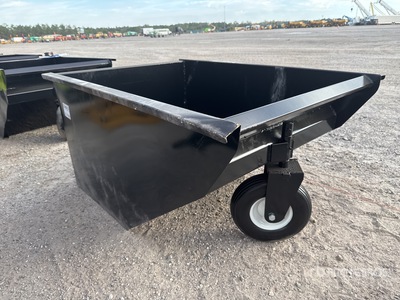 2025 Kit Containers MSS-WB 54 in Mini Skid Steer Wheel Barrow