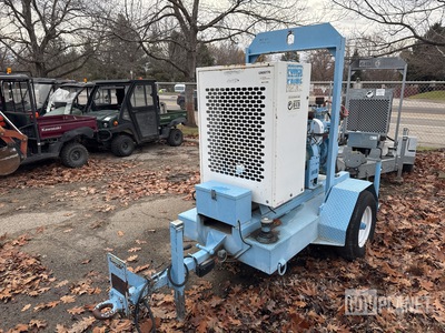 2002 Power Prime DV150 Trailer-Mounted Water Pump