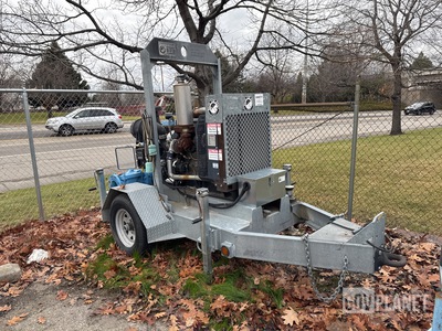 2008 Power Prime DV1501PE Trailer-Mounted Water Pump