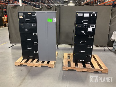 (3) Filing Cabinet Safes