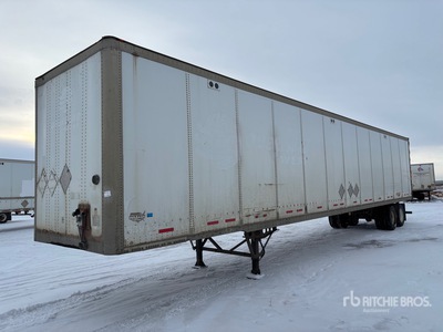 2009 Wabash 53 ft x 102 in T/A Van Trailer