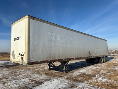 2007 Vanguard 53 ft x 102 in T/A Van Trailer