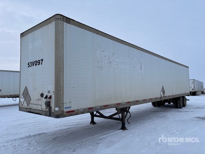 2007 Vanguard 53 ft x 102 in T/A Van Trailer