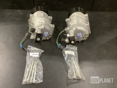 (2) Que QP21-1701 Refrigerant Compressor Units