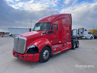 2022 Kenworth T680 6x4 3- Achs Sattelzugmaschine mit Schlafkabine