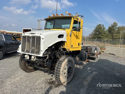 2012 Peterbilt 348 6x4 Cab and Chassis (Inoperable)