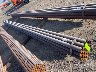 Quantity of (19) 2 7/8 in OD Blk Tubo