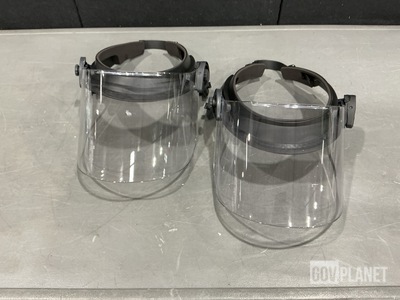 (80) Paulson DK6X.250AF Riot Control Face Shields