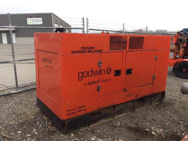 Godwin CD150MV Skid-Mounted Water Pump