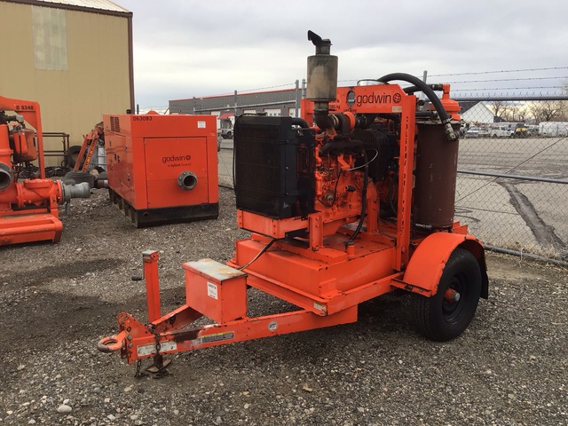 Godwin CD225MV Trailer-Mounted Water Pump