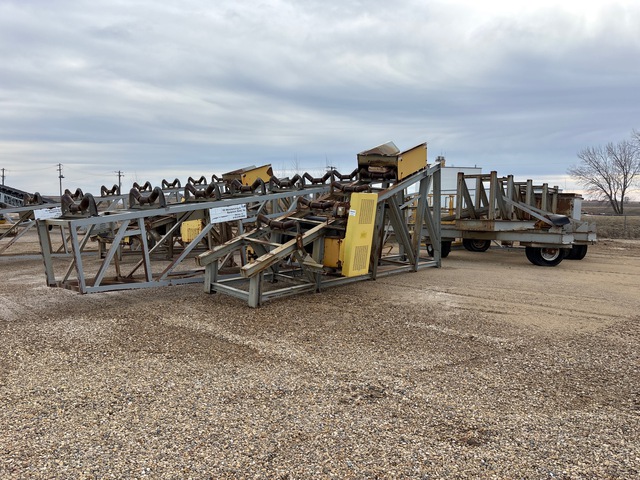 2010 TCI 30x80PED 30 in x 80 ft Pedestal Stacking Conveyor