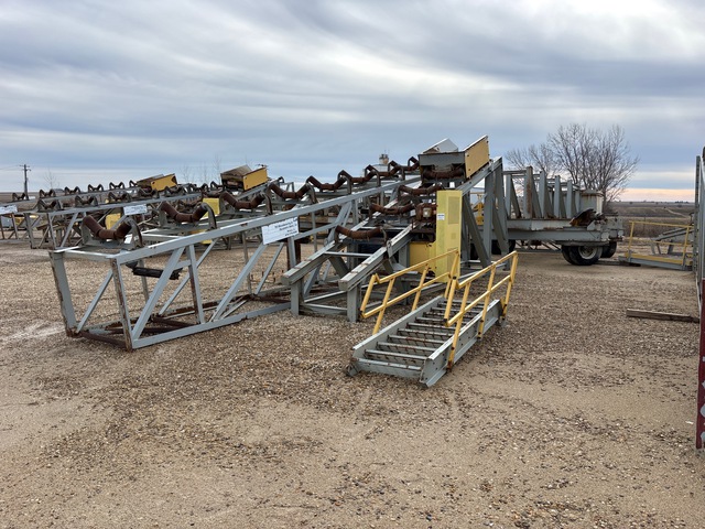 2010 TCI 30x80PED 30 in x 80 ft Pedestal Stacking Conveyor