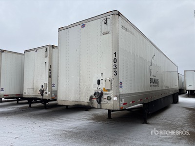 2022 Utility VS2DX 53 ft x 102 in T/A Van Trailer