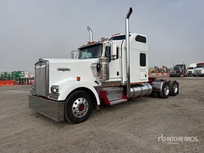2003 Kenworth W900 6x4 T/A Slaapcabine Trekker