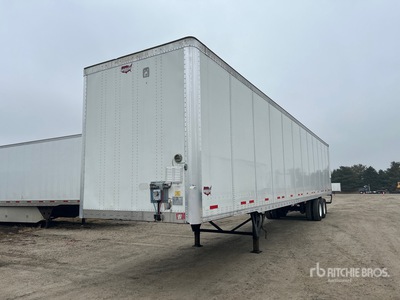 2022 Wabash 53 ft x 102 in T/A Gesloten aanhangwagen