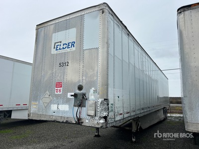 2002 Wabash 53 ft x 102 in T/A Van Trailer