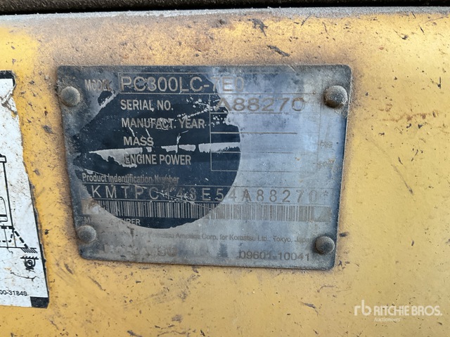 EXCAVADORA 2006 KOMATSU PC300LC7