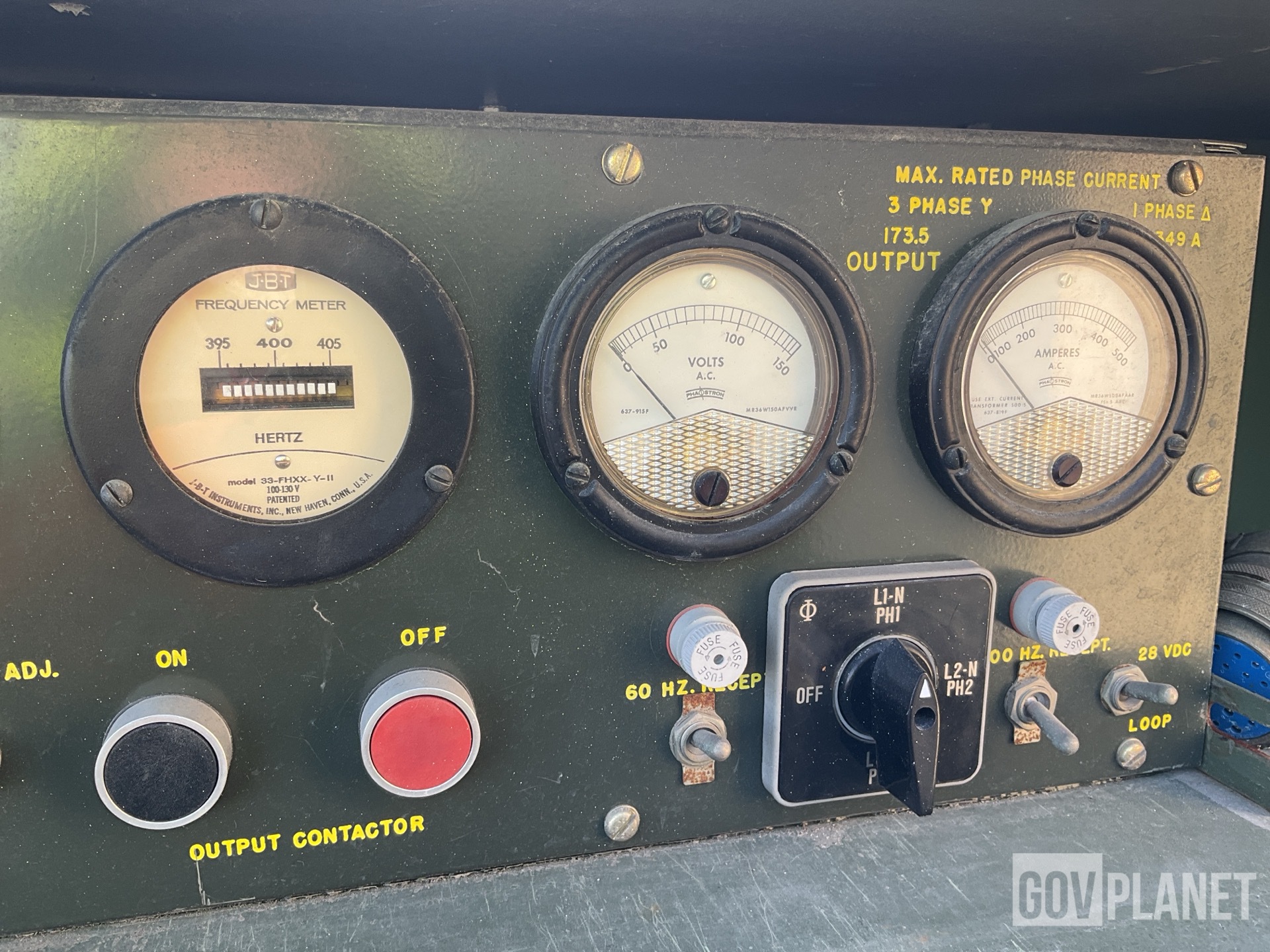 Surplus Kurz & Root 18889 Skid Mounted Motor Generator in South