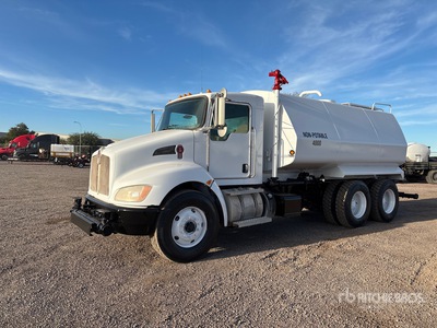 2015 Kenworth T300 4000 gal 6x4 Water Truck