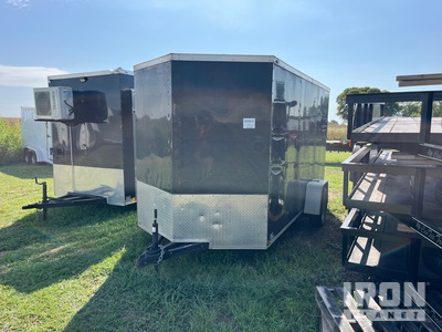 2024 Grandview 12 ft S/A Enclosed Trailer