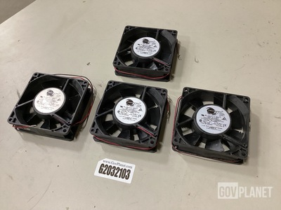 (4) Comair Rotron FN48B3 Tubeaxial Fans