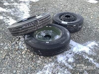 (3) Assorted Tires w/Wheels