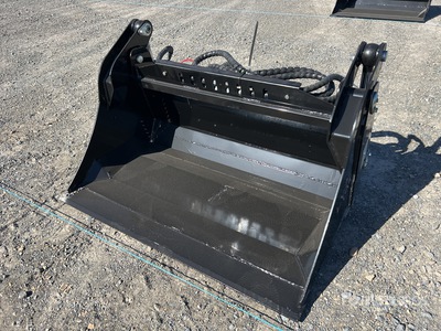 2026 GIYI GY-XKH39 1000 mm Multi-Purpose Mini Skid Steer Bucket (Unused)