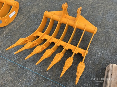 2026 GIYI 810 mm Rastrello per escavatore - Fits Cat 305 (Unused)