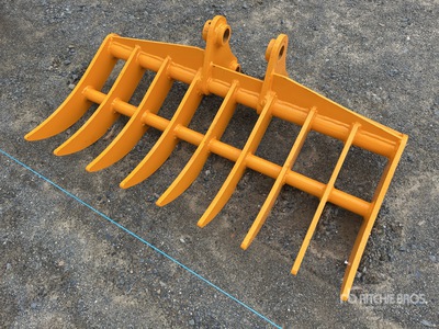 GIYI 965 mm Rastrello per escavatore - Fits Cat 303 (Unused)