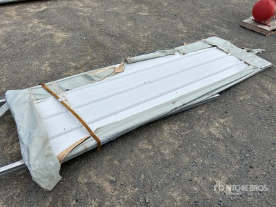 Quantity of (50) SKLP 3000 mm x 950 mm Galvalume Corrugated Steel Panels Divers - autres (Unused)
