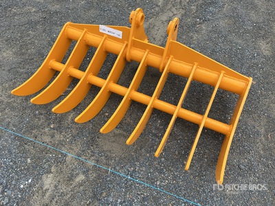 GIYI 1120 mm Rastrello per escavatore - Fits Cat 305 (Unused)