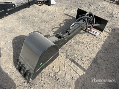 2025 GIYI GY-ZWB 300 mm Mini Skid Steer Backhoe (Unused)