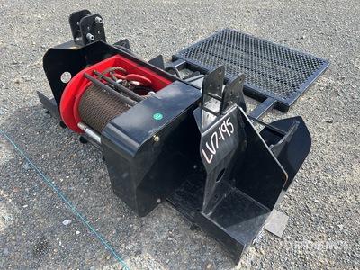 2026 GIYI GY-LW45 Skid Steer Winch Varios implementos minicargadora (Unused)