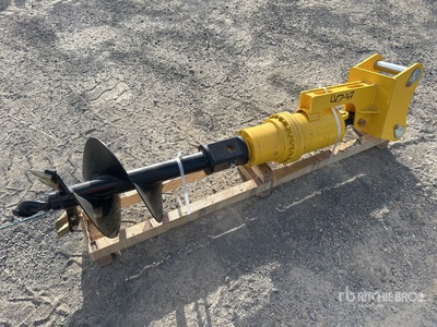 2026 GIYI 400 mm Tarière pour excavatrice - Fits Cat 305 (Unused)