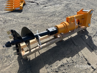 GIYI 400 mm Trivella per escavatore - Fits Cat 305 (Unused)