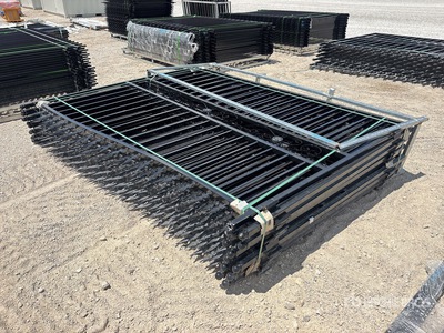 SKLP 20 ft Wrought Iron Bi-Parting Cancello (Unused)