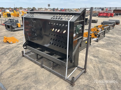 2025 GIYI GY-RR78 1800 mm Skid Steer Rock Rake Różne Osprzęt do miniładowarek (Unused)