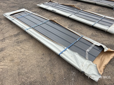Quantity of (100) 2026 SKLP SKH50 3.6 m x 950 mm Galvalume Steel Panels (Unused)