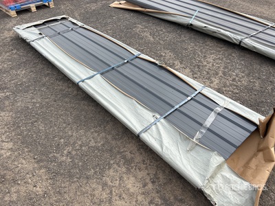 Quantity of (100) 2026 SKLP SKH50 3.6 m x 950 mm Galvalume Steel Panels (Unused)