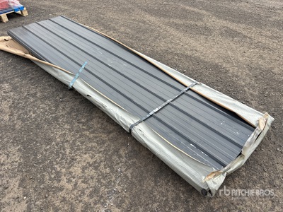 Quantity of (100) 2026 SKLP SKH50 3.6 m x 950 mm Galvalume Steel Panels (Unused)