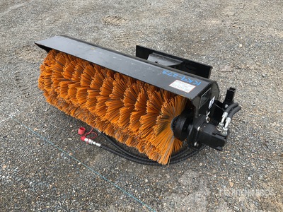 2026 GIYI GY-QSJ 1000 mm Mini Skid Steer Broom (Unused)