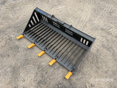 2026 GIYI GY-RB44 1120 mm Skeleton Mini Skid Steer Bucket (Unused)