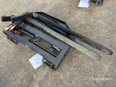 2026 GIYI GY-SF60 1500 mm Horquillas para minicargadora (Unused)