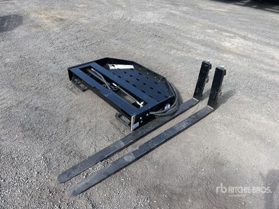 2026 GIYI GY-SF60 1500 mm スキッドステア用フォーク (Unused)