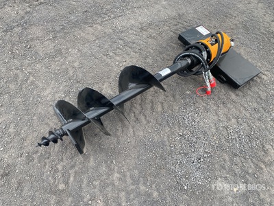 GIYI 300 mm Mini スキッドステアオーガー (Unused)