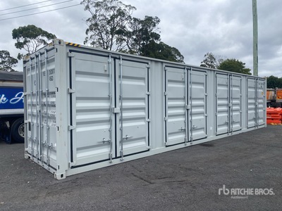 2026 40 ft High Cube Multi-Door Contenedor de almacenamiento (Unused)