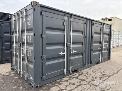 2025 20 ft Standard Multi-Door Storage Container (Unused)