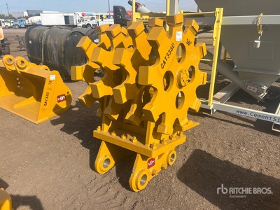 2025 HW CW336D36-4W 36 in Excavator Compaction Wheel - Fits Cat 336D (Unused)