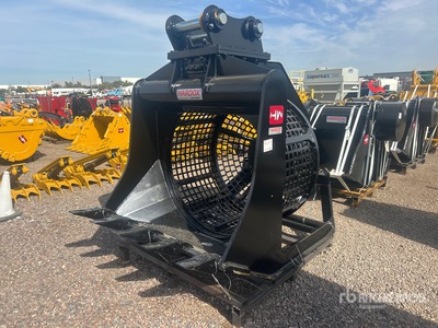 2025 HW BKT32057SCREEN 57 in Skeleton Rotating Excavator Bucket (Unused)